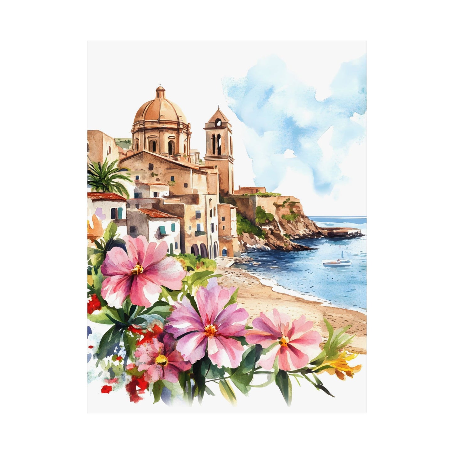 Sicilian Serenity – Italy Wall Art Poster