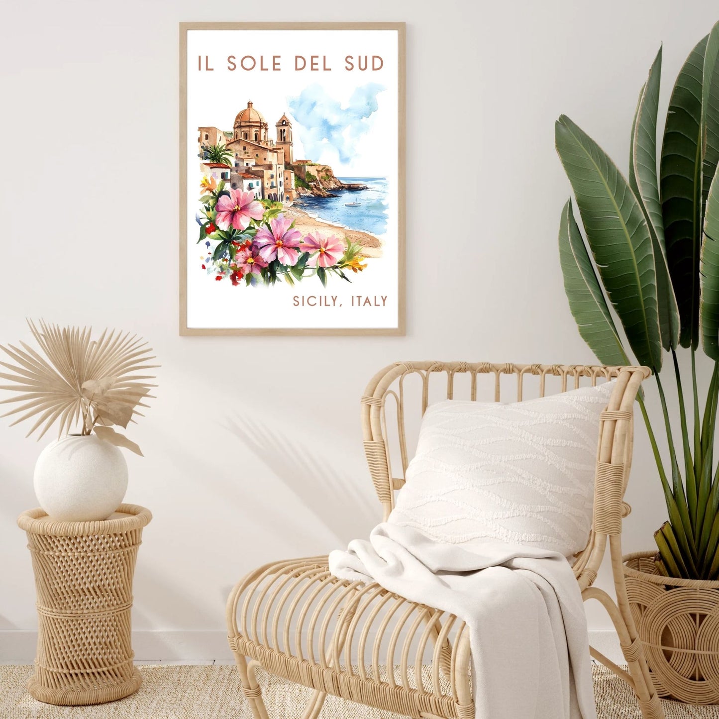 Il Sole del Sud – Sicily Wall Art Poster