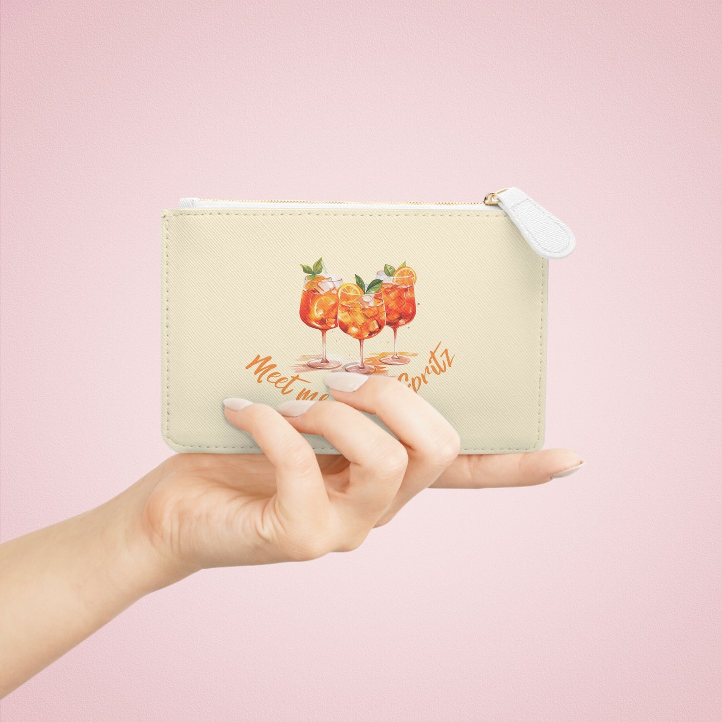 Meet Me for a Spritz Mini Clutch Bag – Italian Aperitivo Inspired Purse | Fun Gift for Her