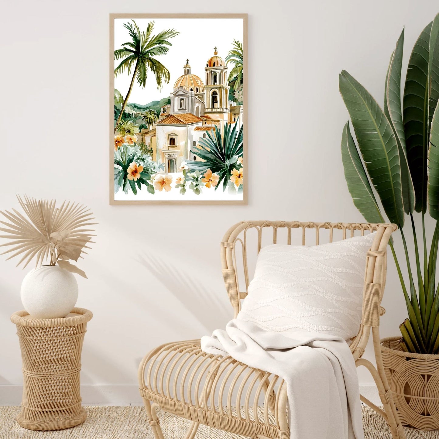 Golden Tranquility – Sicily Wall Art Poster