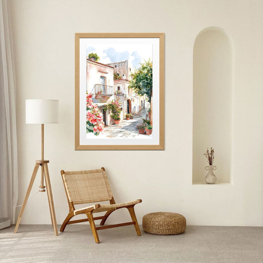 Via Fiorita – Romantic Sicily Wall Art Poster