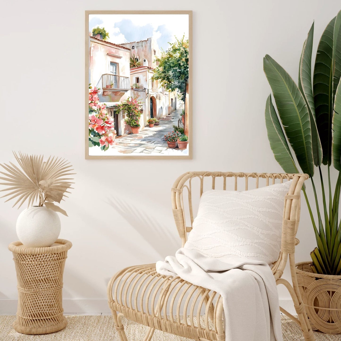 Via Fiorita – Romantic Sicily Wall Art Poster