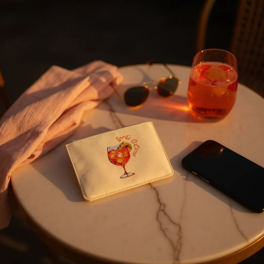 Spritz O’Clock Mini Clutch Bag – Italian Aperitivo Inspired Purse | Chic Gift for Her