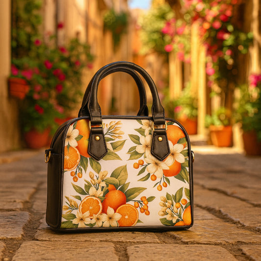Orange Blossom Handbag – Italian Citrus Shoulder Bag